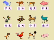 2生肖排列顺序图片,十二生肖排名表图片 顺序